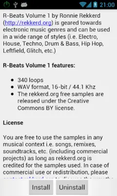 R-Beats Pack android App screenshot 1